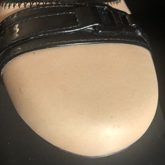 Clarks Collection Ballet Slip-on Flats Women Sz 8 M Kinzie Light Pink‎ & Patent - Picture 6 of 8